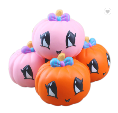 PU Material Squishy Toy Pumpkin Custom Squishies